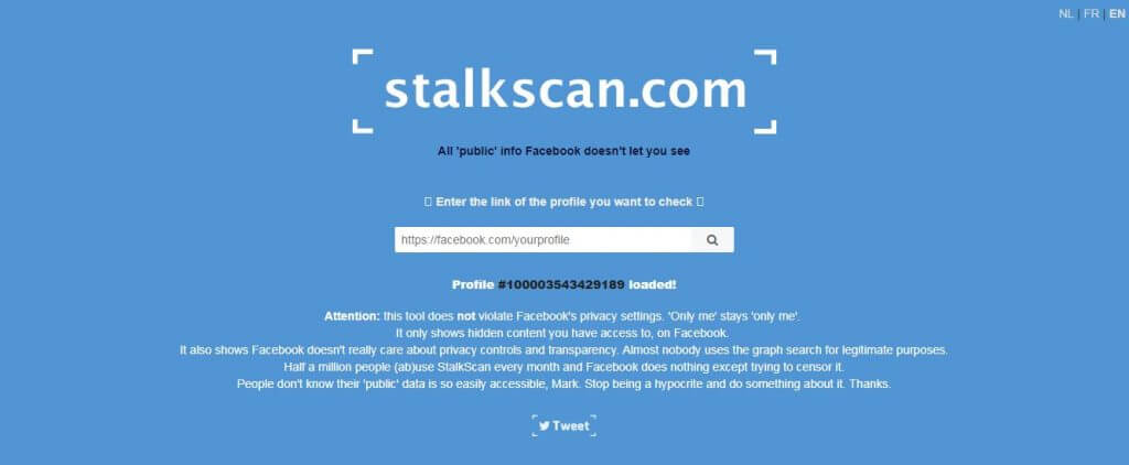 Phần mềm Stalkcan 