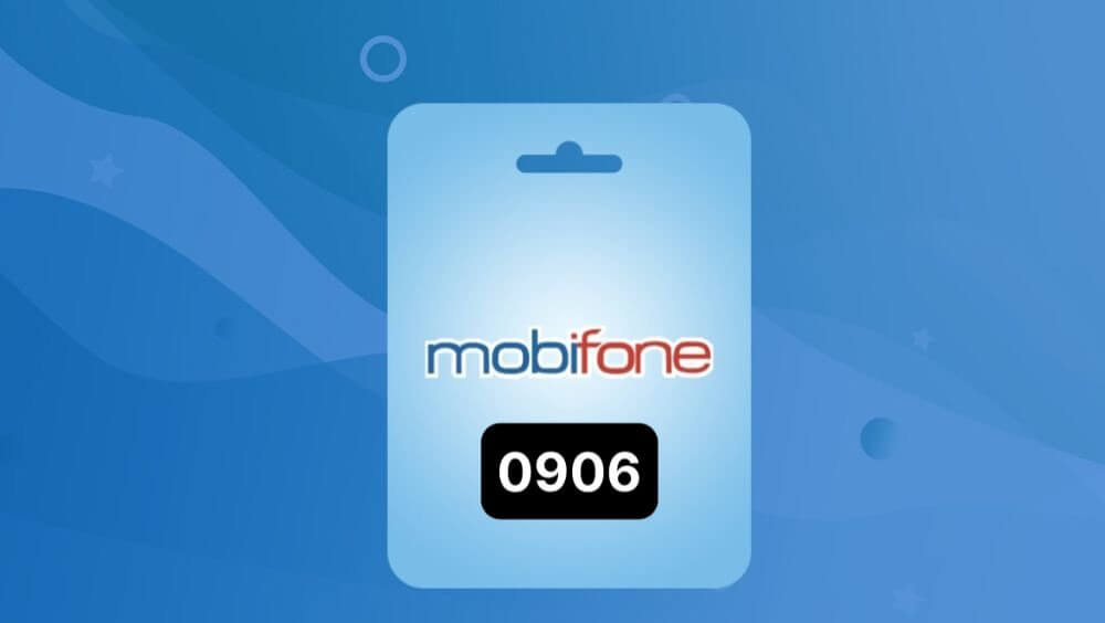 0906 là đầu số di động của nhà Mobifone