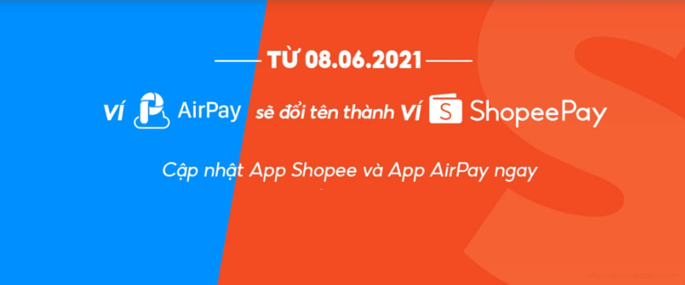 Thanh toán dễ dàng bằng ví Airpay trên nền tảng Shoppe