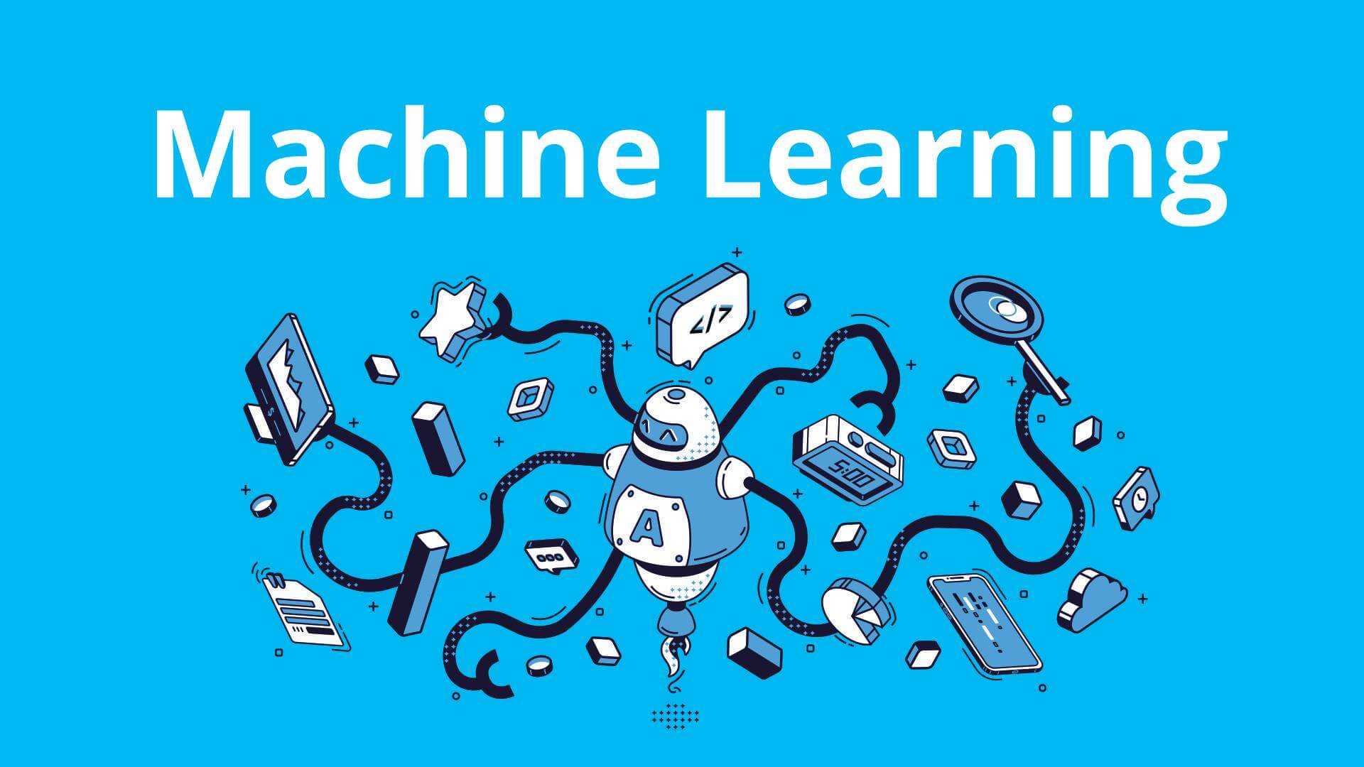 Quy trình hoạt động của machine learning gồm nhiều bước