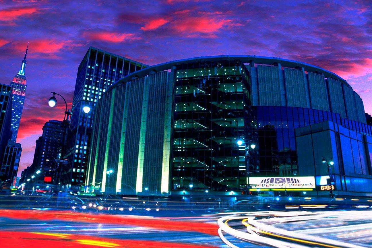 Madison Square Garden là sân vận động đa năng tại thành phố New York