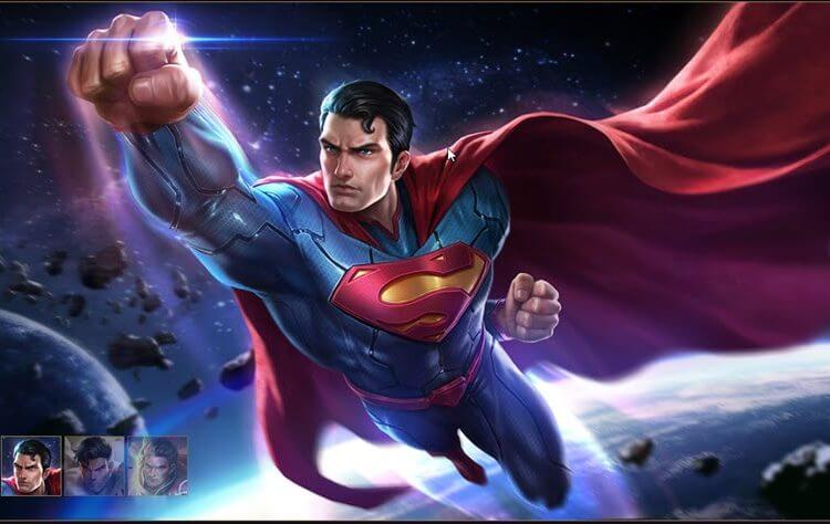 cách lên đồ Superman
