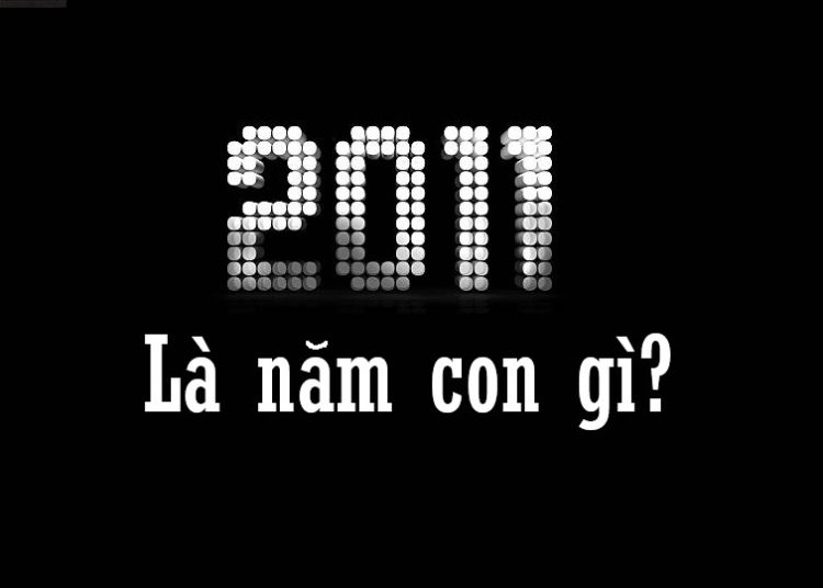 2011 là năm con gì?