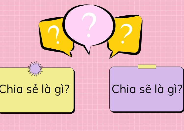 Chia sẻ và chia sẽ là gì?