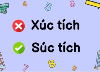 Súc tích mới là từ đúng nghĩa và chính tả