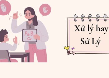 Xử lý hay Sử lý?