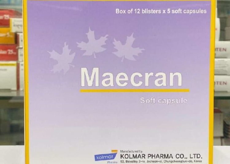 Thuốc Maecran có xuất xứ từ Hàn Quốc