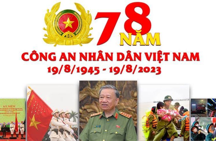 19/8 là ngày truyền thống của lực lượng Công an Nhân dân